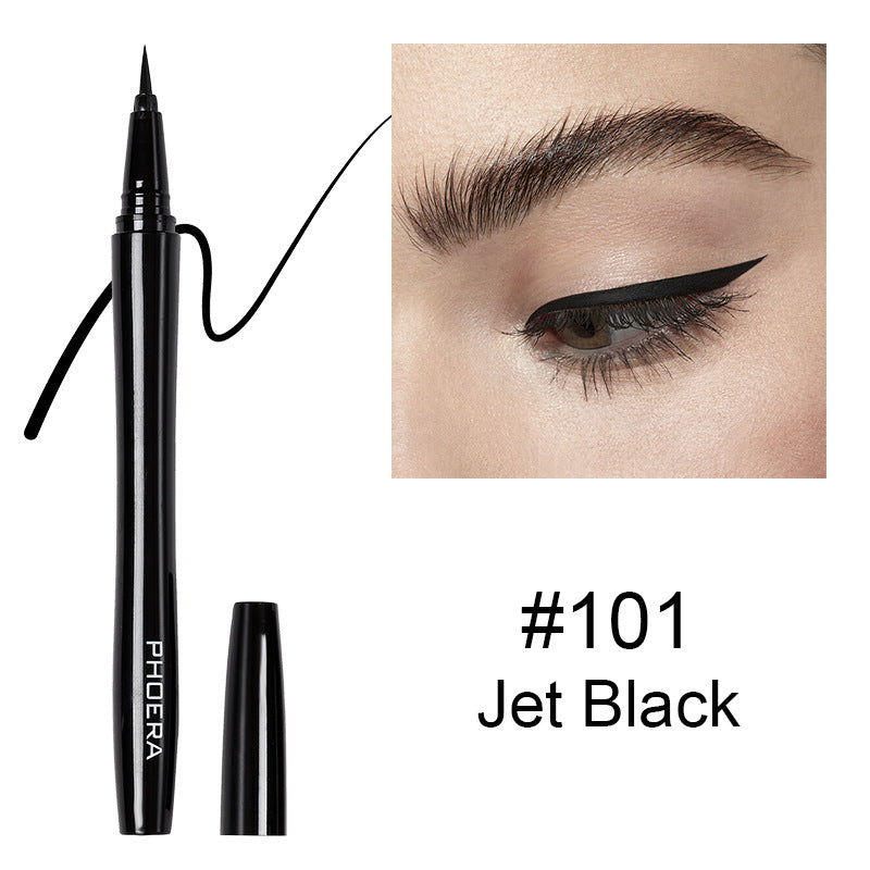 PHOERA Vacuum Straight Liquid Eyeliner - Precision and Perfection for Flawless Eye Makeup