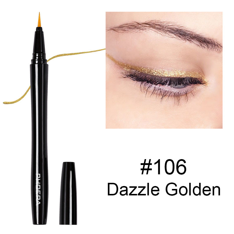 PHOERA Vacuum Straight Liquid Eyeliner - Precision and Perfection for Flawless Eye Makeup