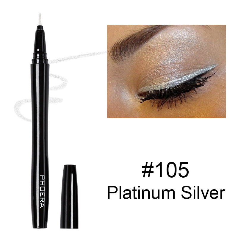 PHOERA Vacuum Straight Liquid Eyeliner - Precision and Perfection for Flawless Eye Makeup