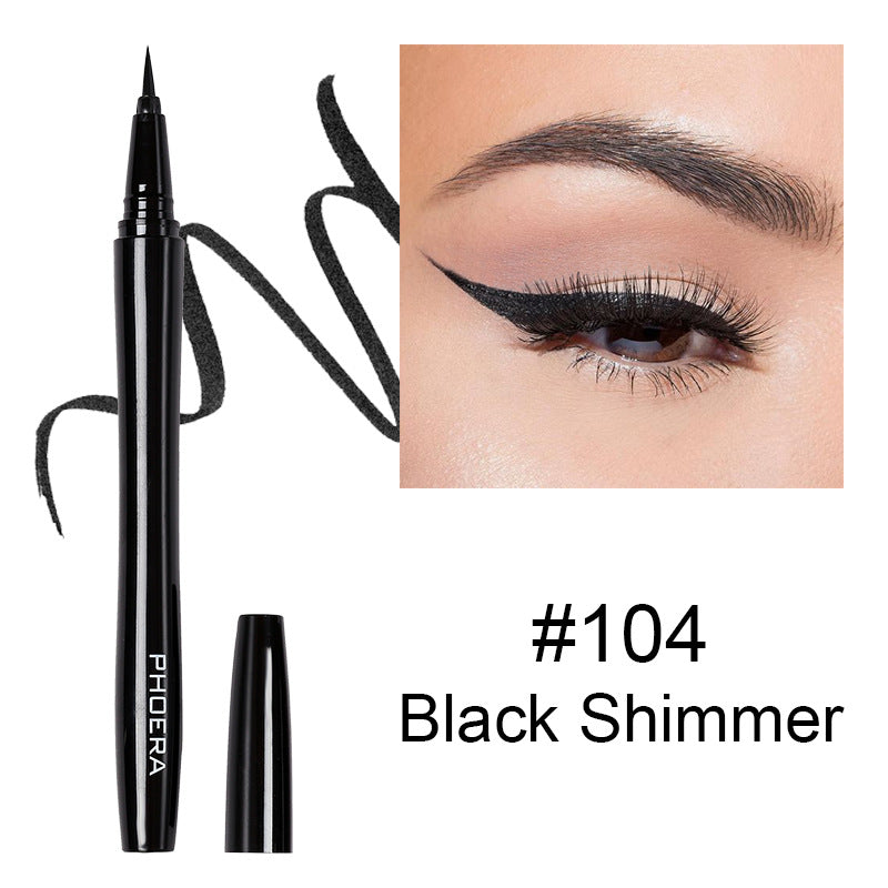 PHOERA Vacuum Straight Liquid Eyeliner - Precision and Perfection for Flawless Eye Makeup