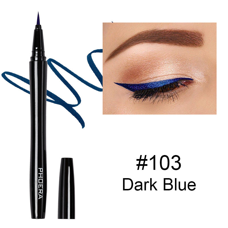 PHOERA Vacuum Straight Liquid Eyeliner - Precision and Perfection for Flawless Eye Makeup