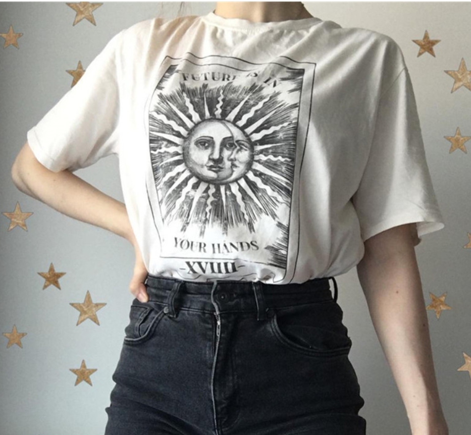 Le Soleil Tarot Card Graphic T-Shirt