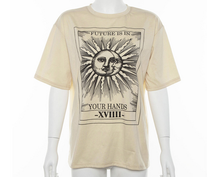 Le Soleil Tarot Card Graphic T-Shirt