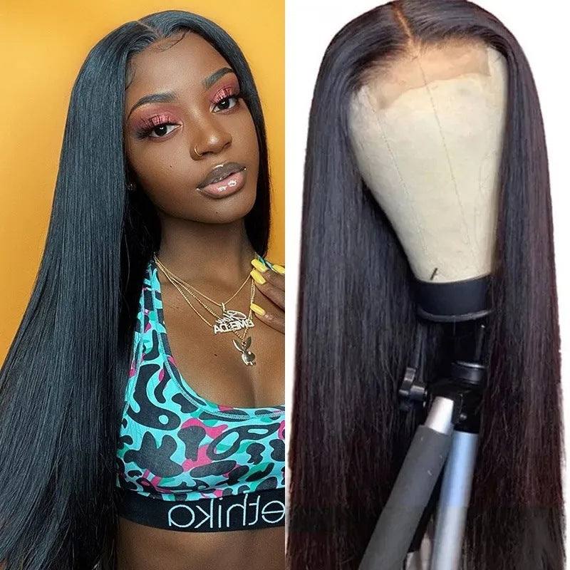 Natural Straight Hair Lace Front Wig