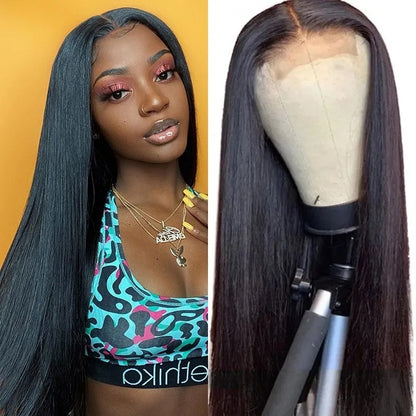 Natural Straight Hair Lace Front Wig