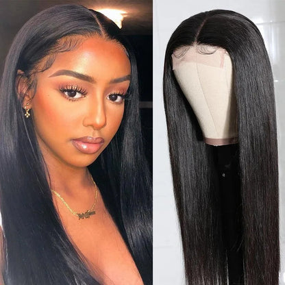 Natural Straight Hair Lace Front Wig