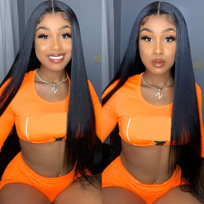 Natural Straight Hair Lace Front Wig