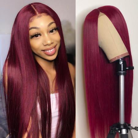 Natural Straight Hair Lace Front Wig