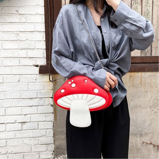 Mushroom Crossbody Shoulder Bag