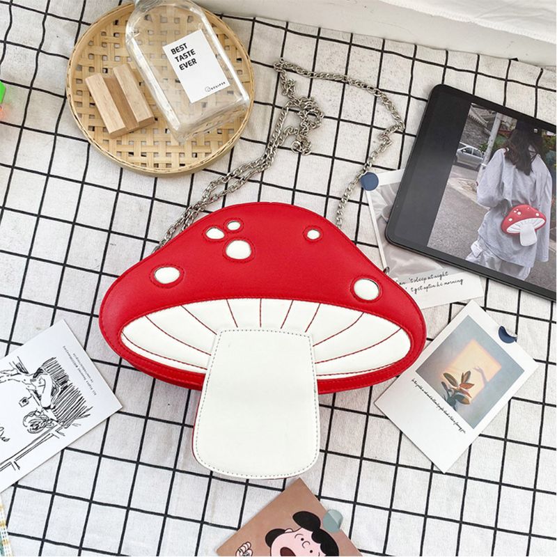 Mushroom Crossbody Shoulder Bag