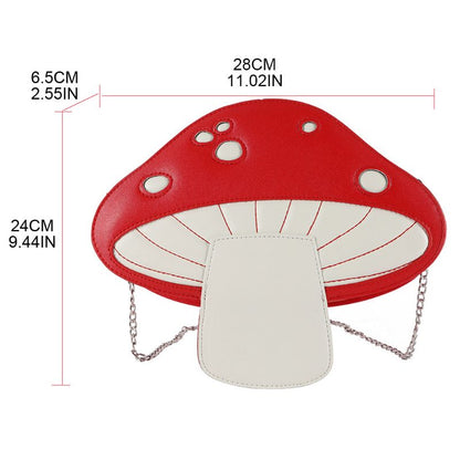 Mushroom Crossbody Shoulder Bag