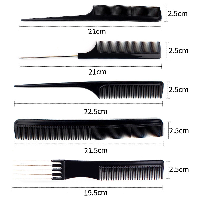 Hair Comb Ten Piece Set