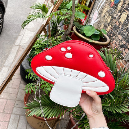 Mushroom Crossbody Shoulder Bag