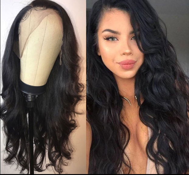 Side Part Body Wave Brazilian Lace Front Wig